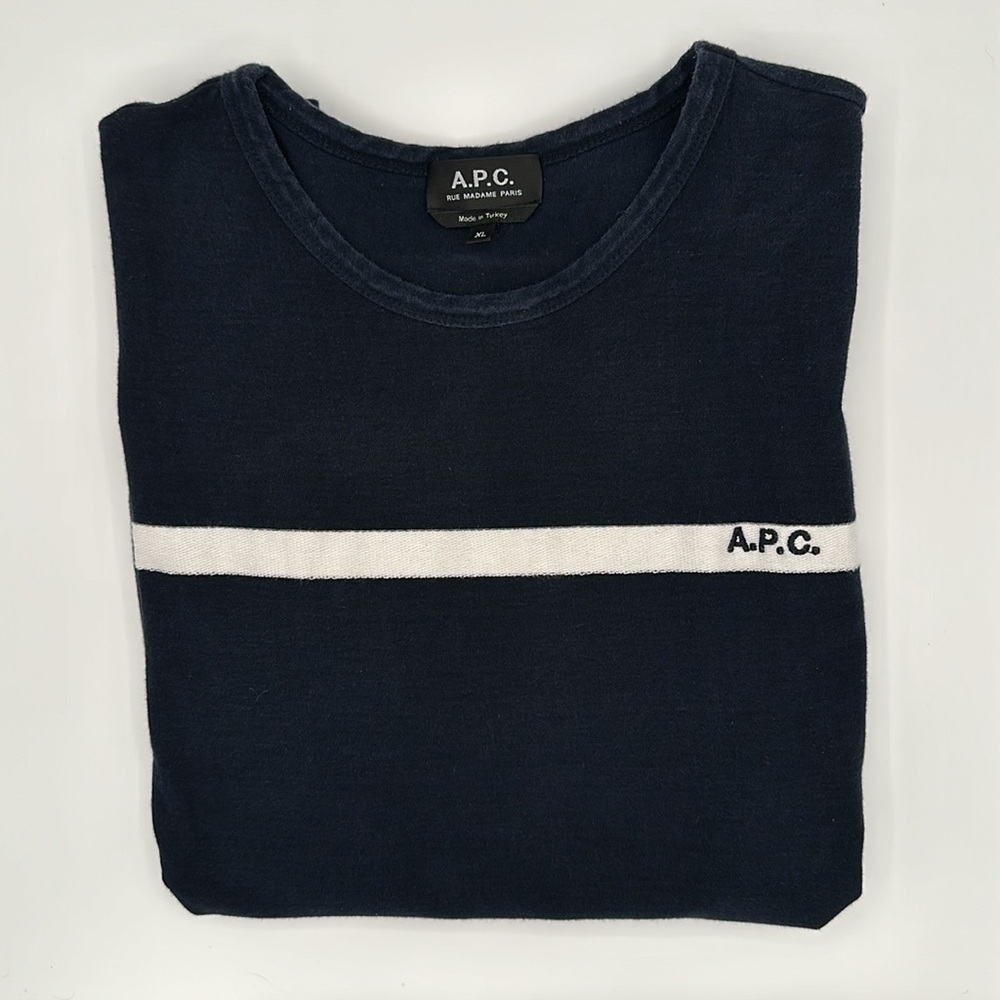 APC Navy Blue Shirt Size XL